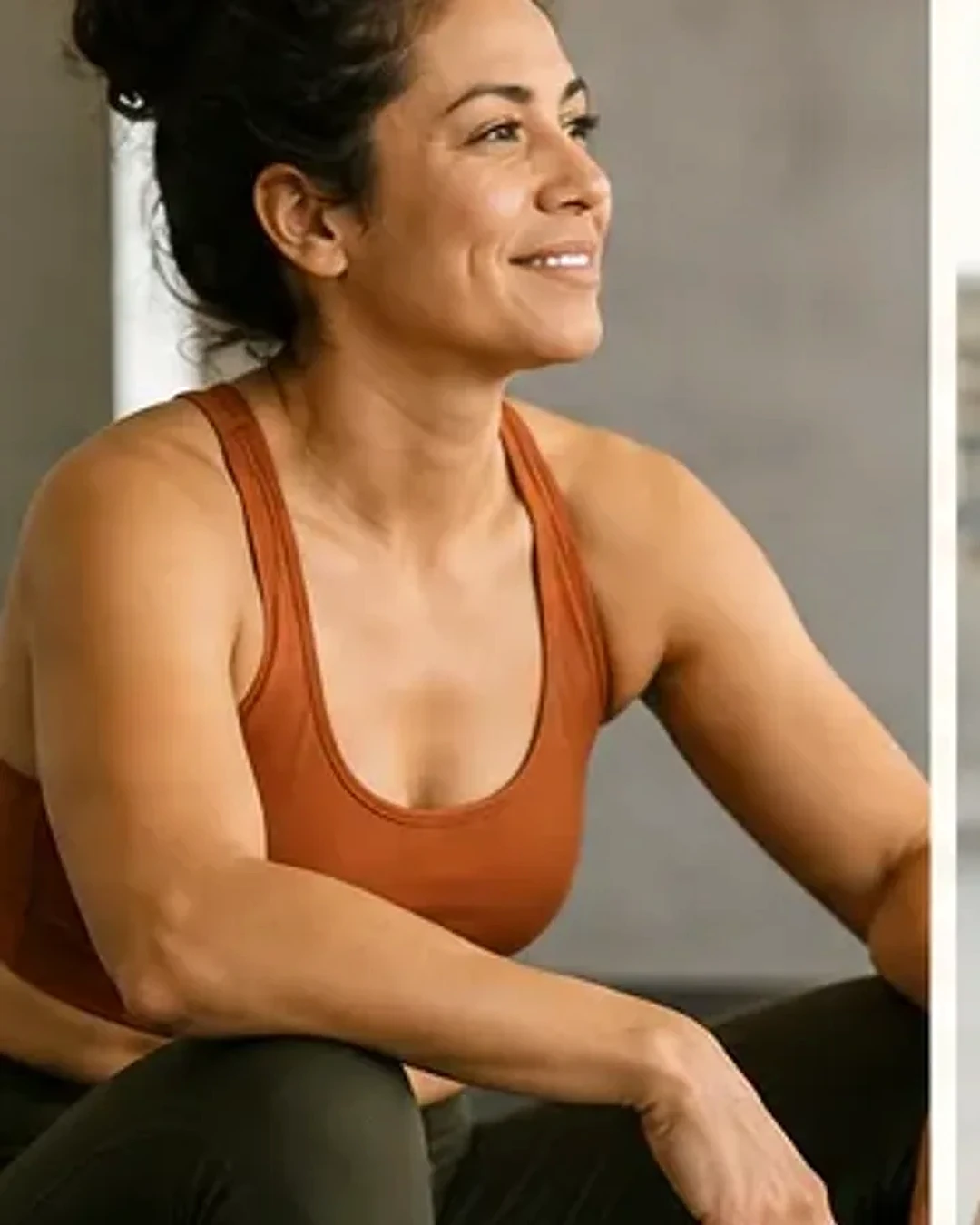 Person training for weight loss